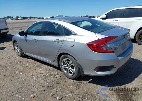 2017 Honda Civic Lx z USA, uszkodzony, nr VIN 19XFC2F58HE024257